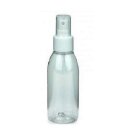 rPET-Flasche in klar 100ml mit Sprühzerstäuber...