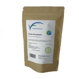 Zeolith-Pulver 500g -4000g tribo-mechanisch aktiviert in aluminiumfreier Verpackung